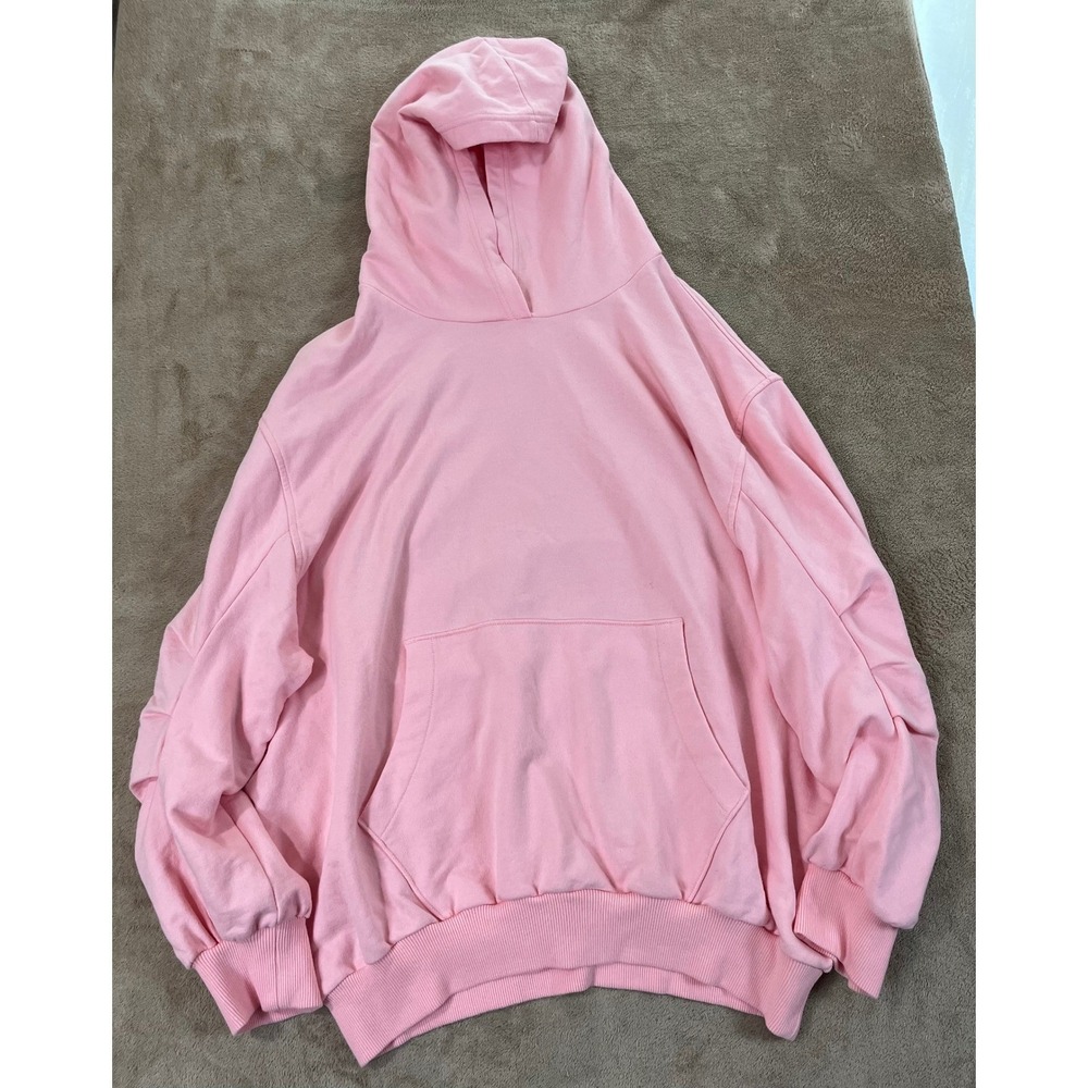 Aerie Sweatshirt Women Size Large Pink Hooded New With Tags MSRP $60